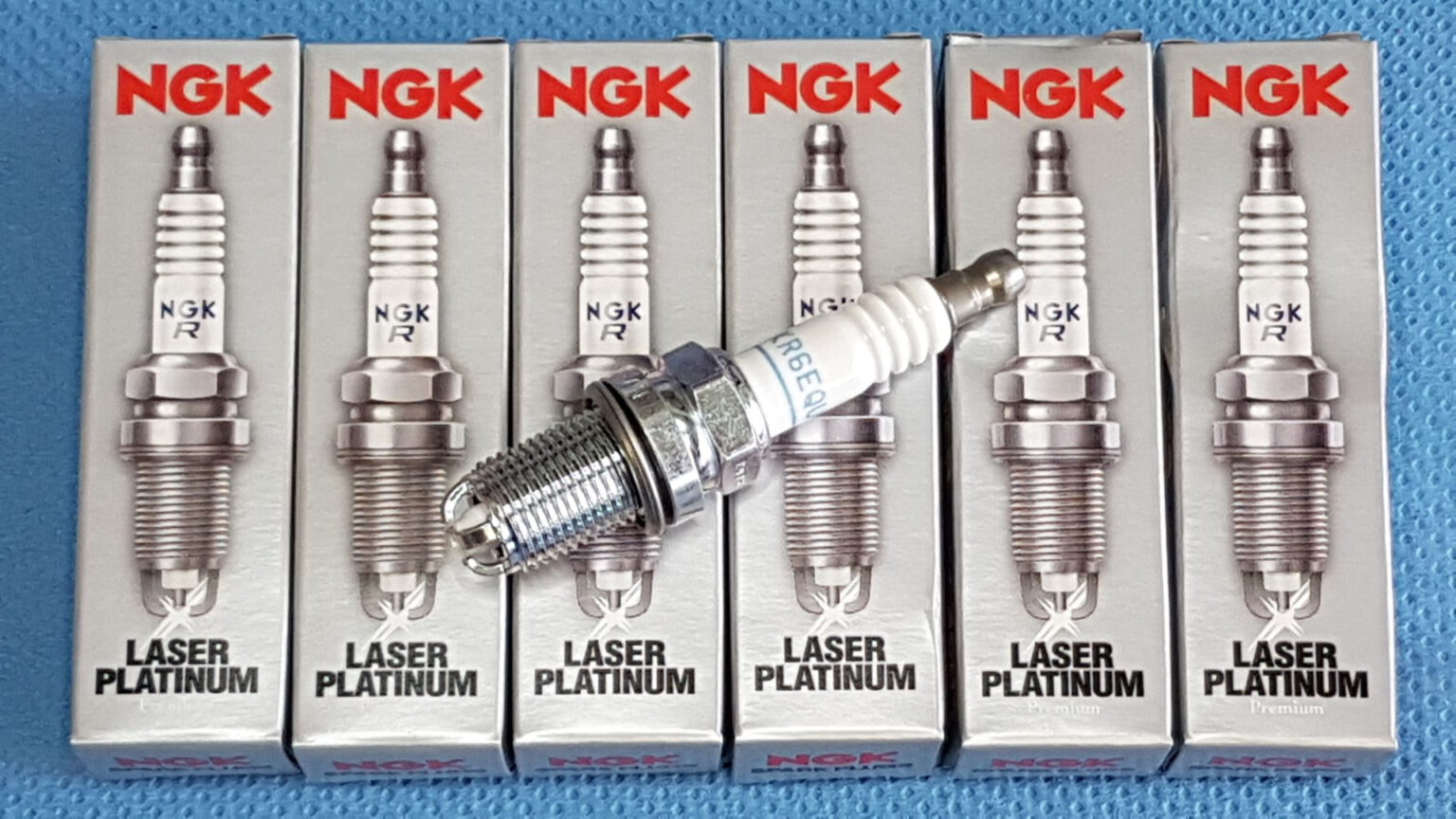 6x NGK 3199 / 6343 Zündkerze BKR6EQUP ProbstenTech